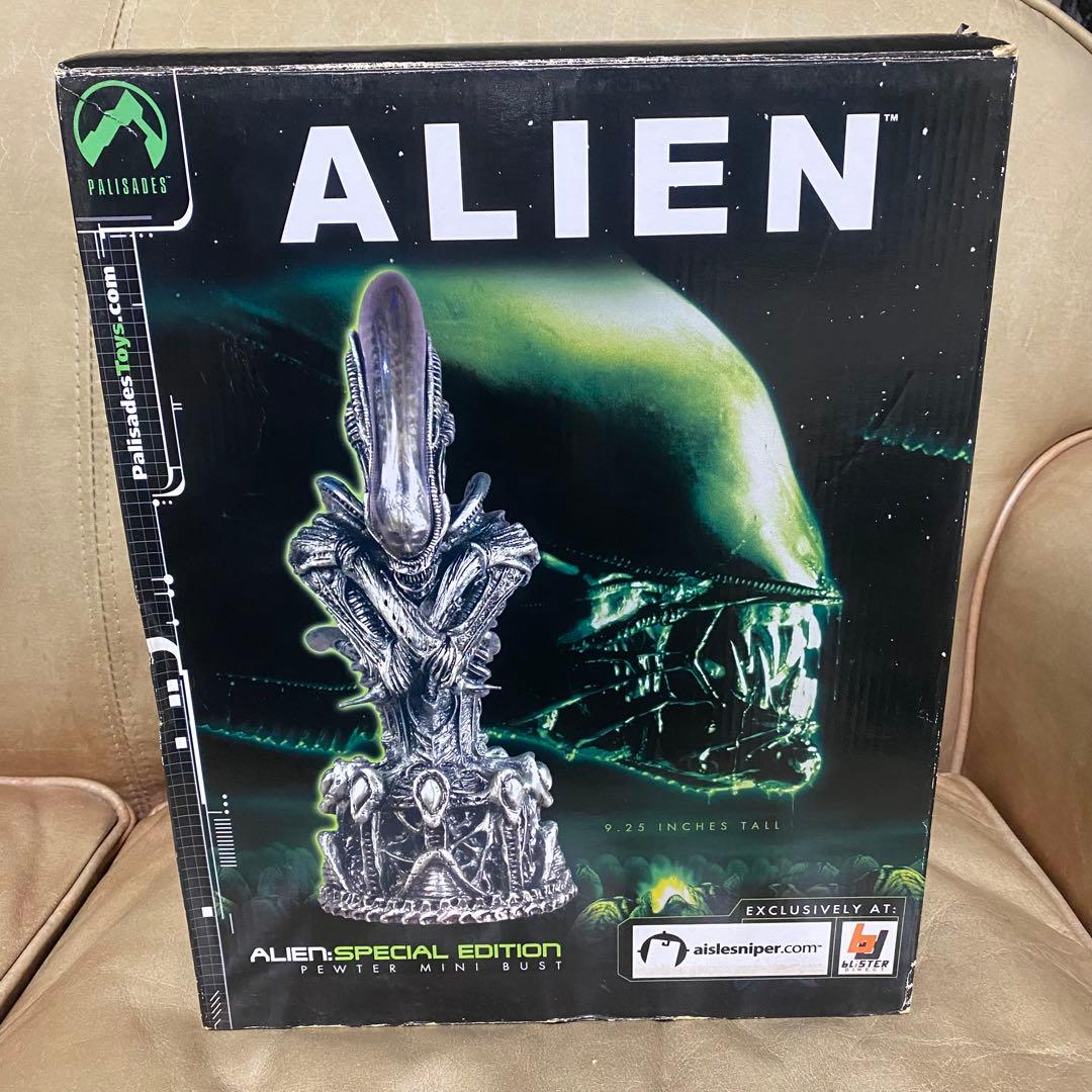 エイリアン スタチュー ピューター製