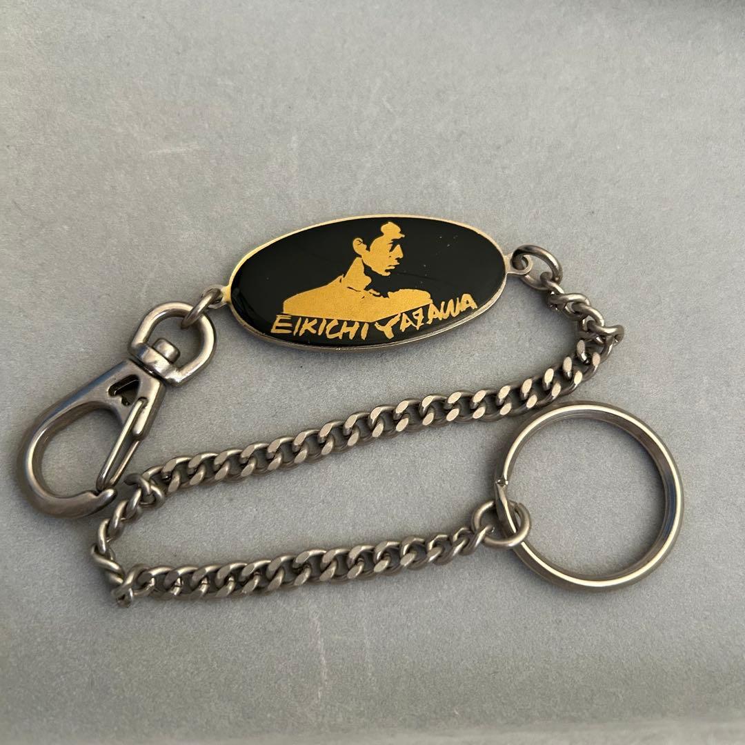 EIKICHI YAZAWAキーホルダー矢沢永吉ウォレットチェーン横顔シルエット