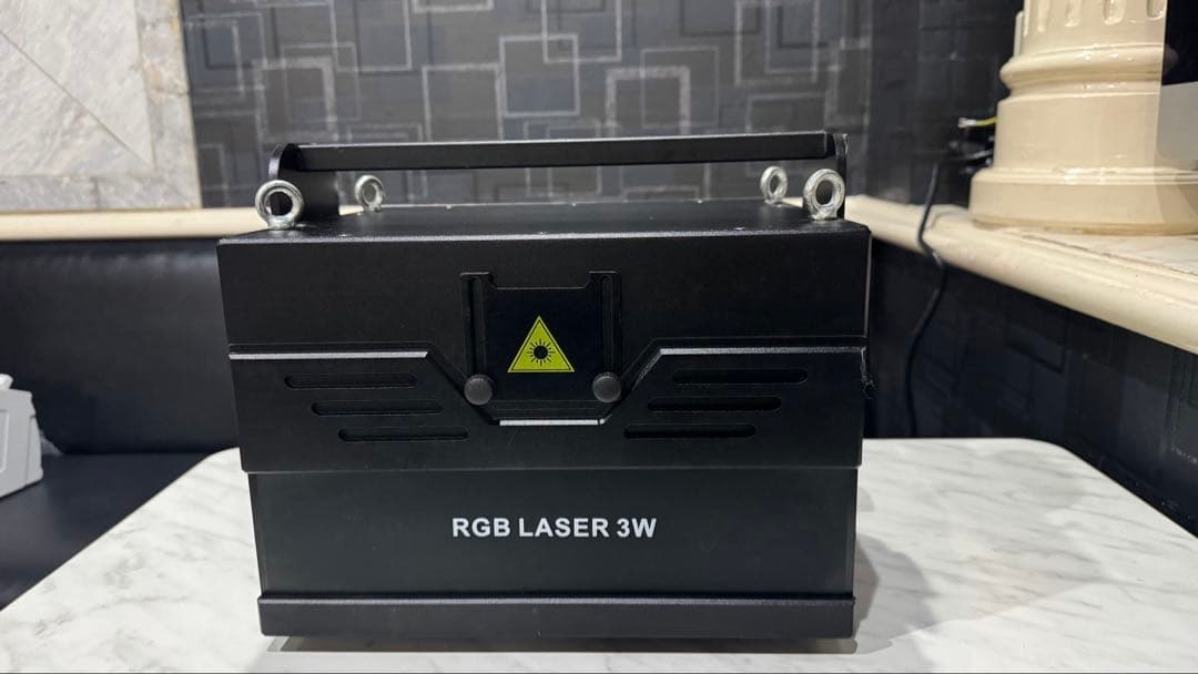 【未使用】RGBレーザー 3W DMX ILDA対応 業務用レーザー照明