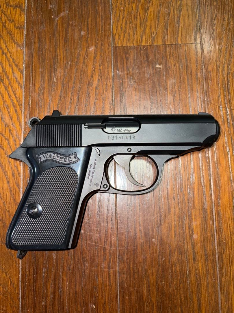 マルゼン　ワルサーPPK ブローバック　ブラック