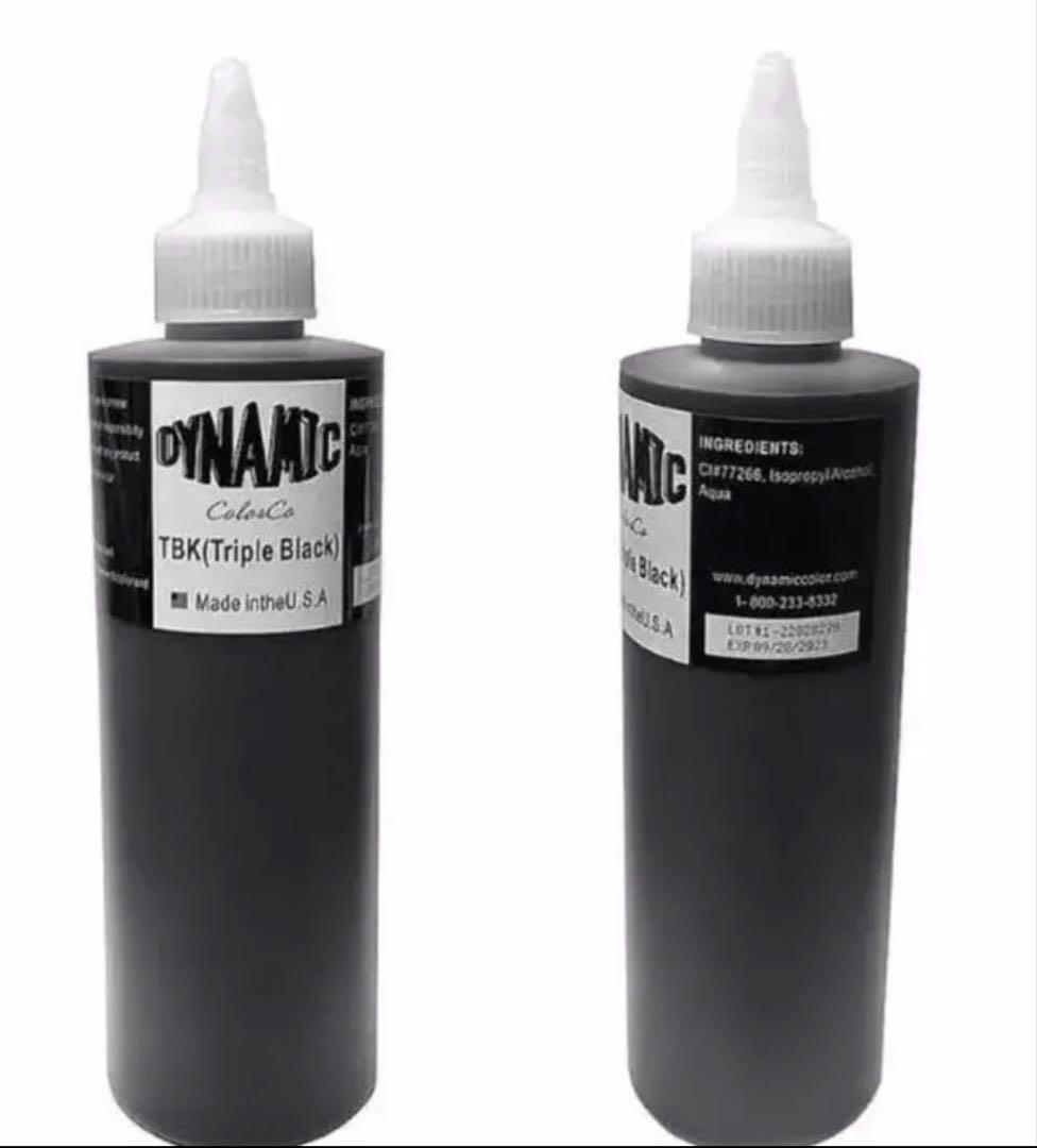 DYNAMIC TBK(Triple Black) インク 3本セット