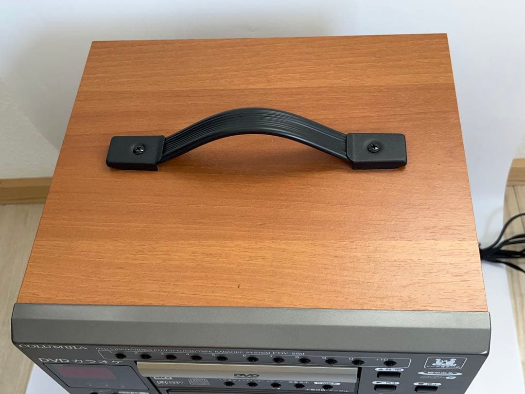 【動作品】DENON COLUMBIA CDV-550 カラオケ機器 -316-