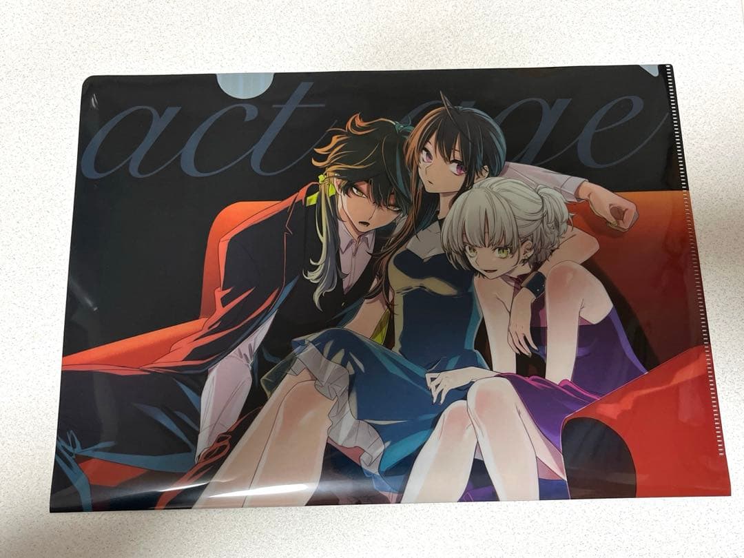 アクタージュ　クリアファイル A4サイズ　懸賞