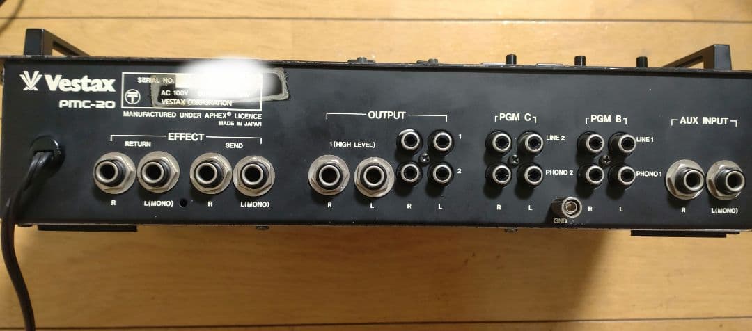 Vestax PMC20 動作確認済み　送料込み DJミキサー