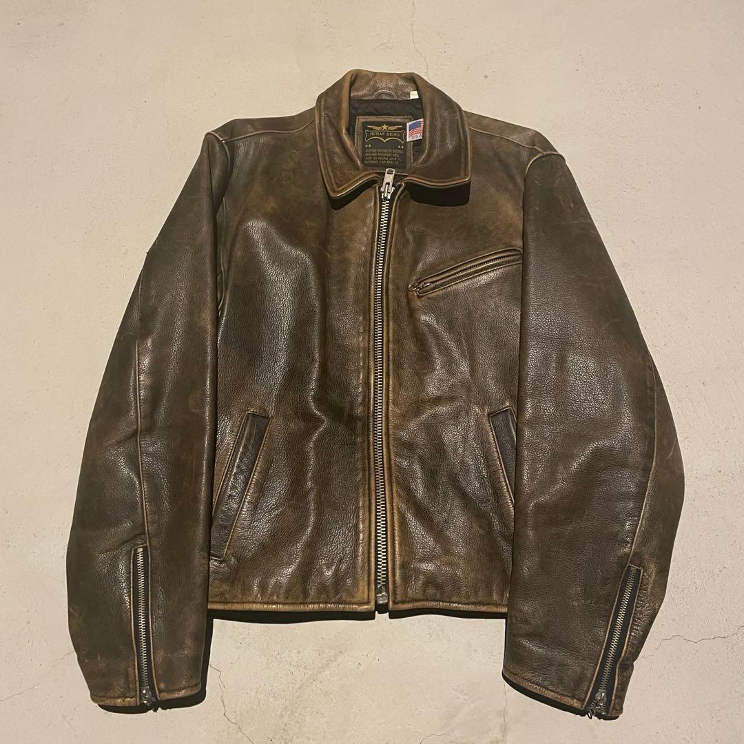 HUMAN BEING レザージャケット サイズ42