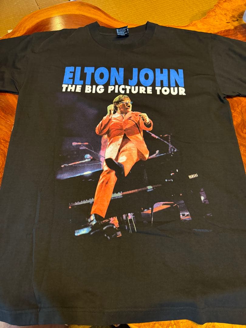 バンドT シャツエルトンジョン1997年ライブツアー　サイズM PolyGram