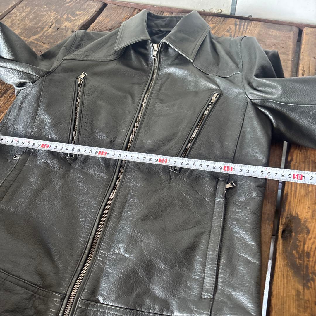 PS Paul Smith レザージャケット 牛革 シングルライダース