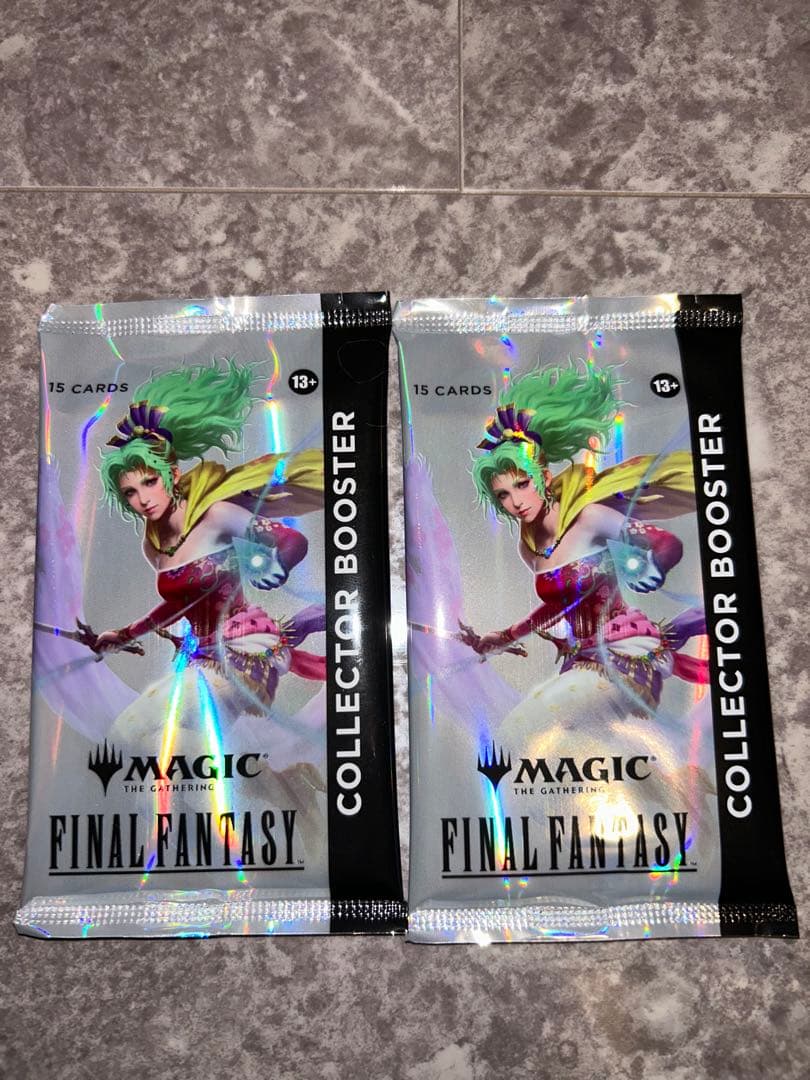 MTGコラボ　FFコレクターブースター　英語版未開封2パック