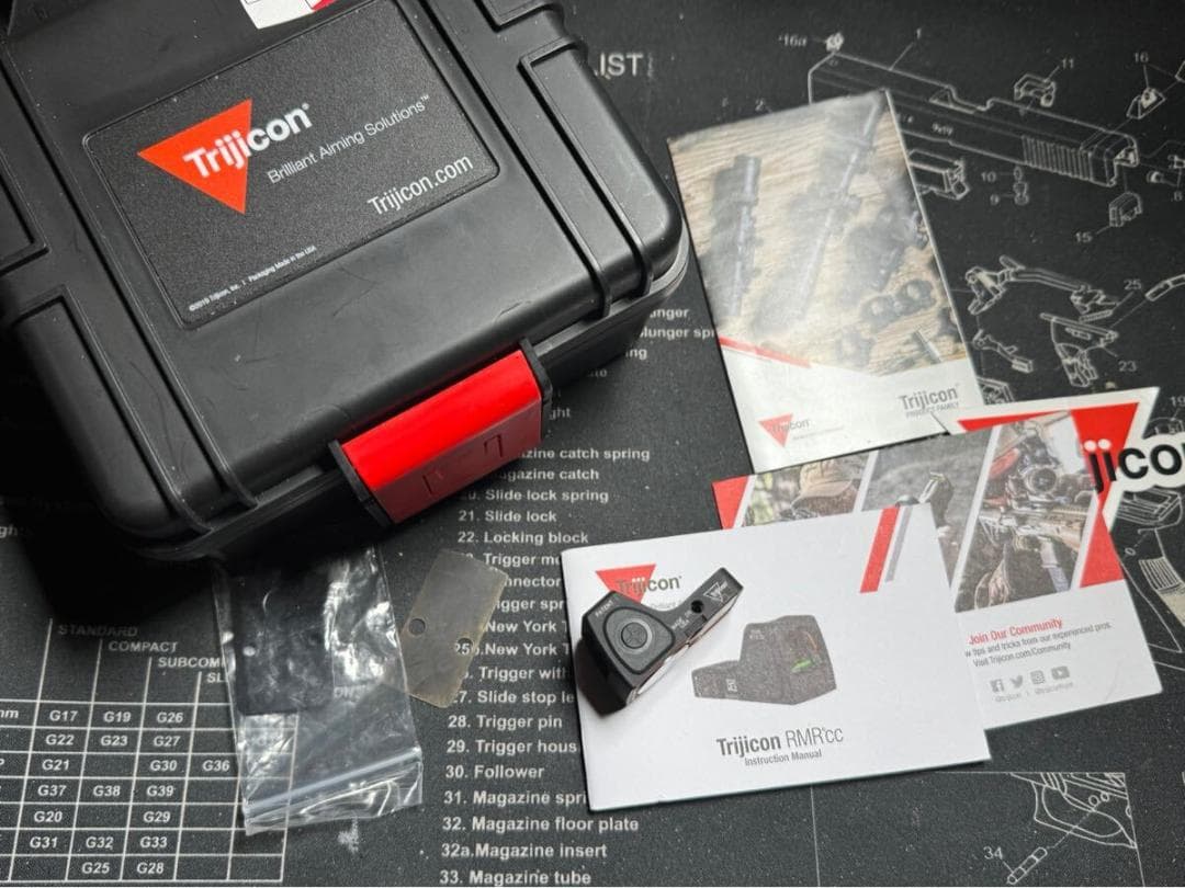 実物 Trijicon トリジコン RMR cc ドットサイト 3.25 MOA