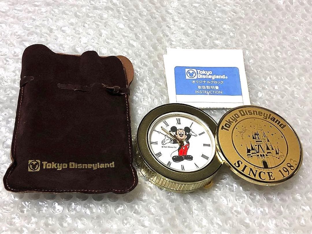 非売品 グランドオープン 記念 関係者 TDL 東京ディズニーランド 置時計