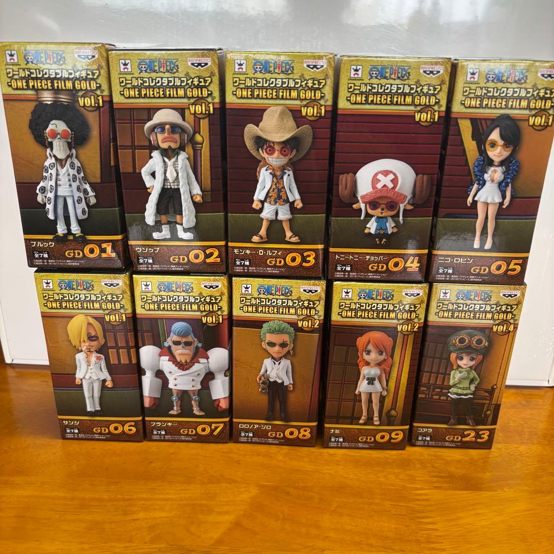 新品　ワンピース FILM GOLD ワールドコレクタブル　フィギュア　ワーコレ