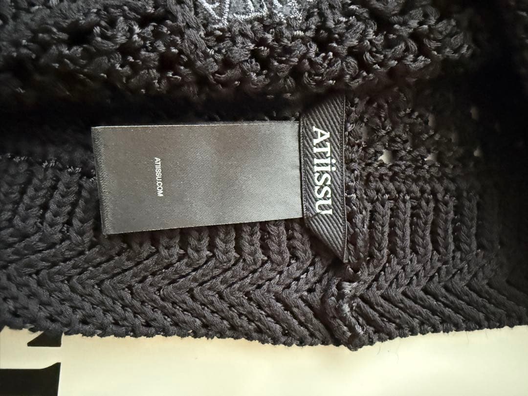 ATIISSU バケットハット　黒