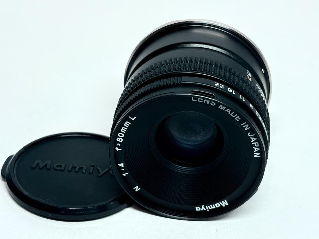 レア品 SAMPLE表記 マミヤ MAMIYA N 80mm F4 L