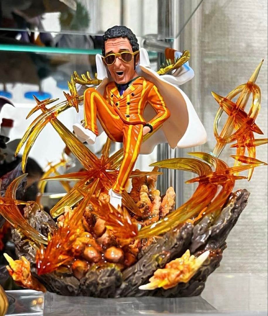 ワンピース　フィギュア　黄猿　ボルサリーノ　海軍大将　ガレージキット　海外