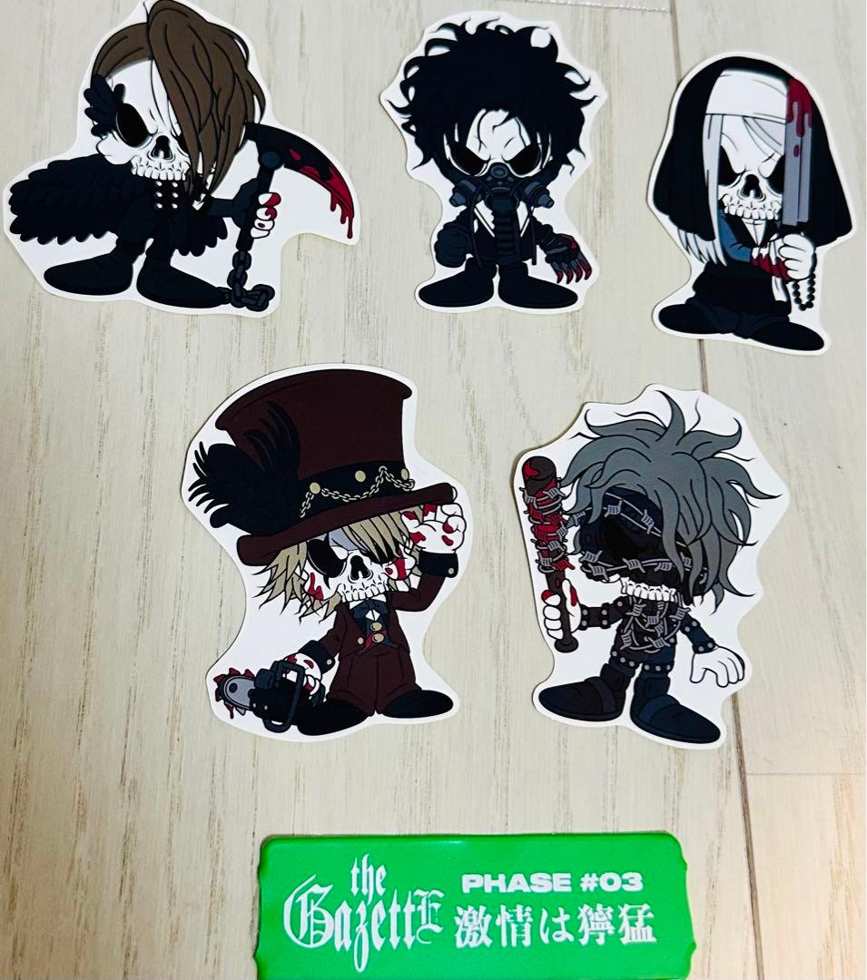 the GazettE ステッカー　セット　ハロウィン　LUSY