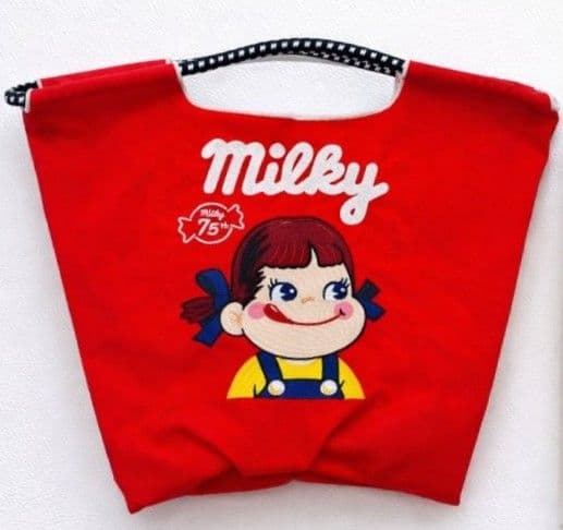 ボールアンドチェーン 不二家 ペコちゃん ミルキー MSサイズ　レッド