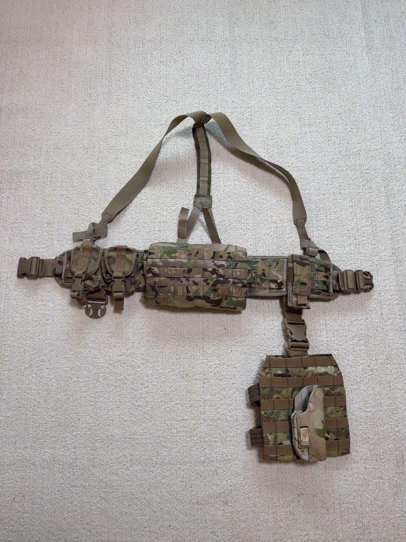 ギアクラフト　モールベルトセット　ケブラー入り　実物　FSB ロシア　マルチカム