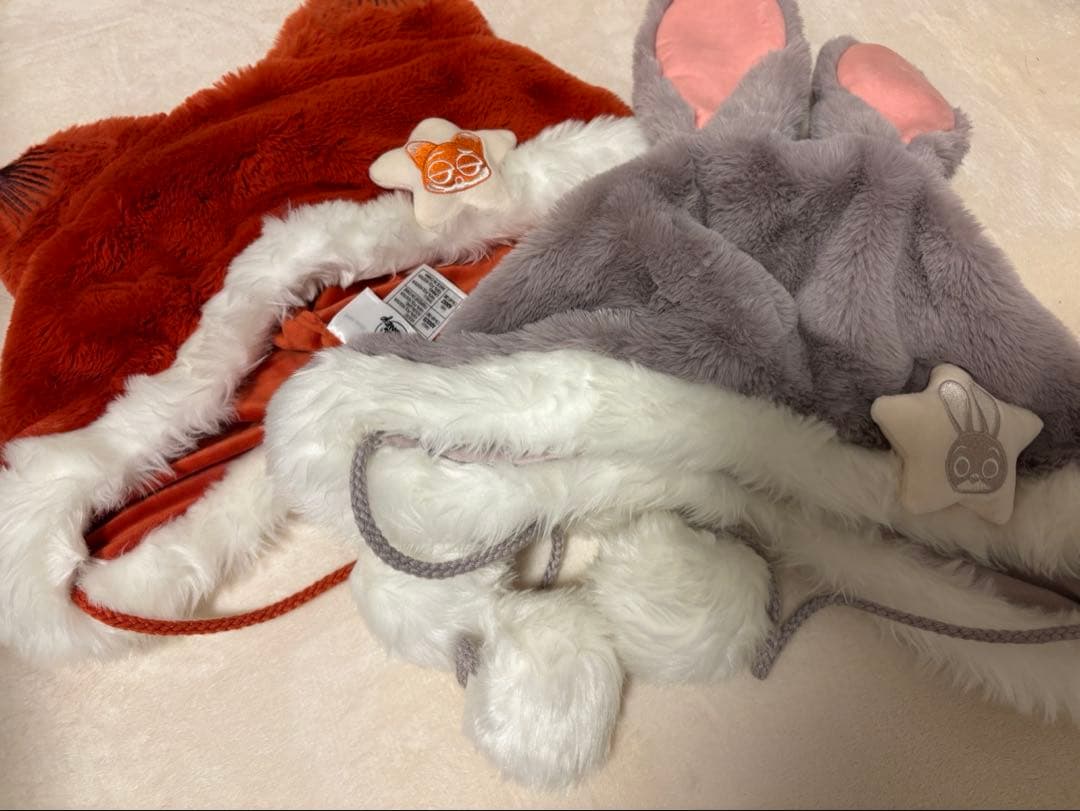 上海　ディズニーランド限定　ズートピア　ニック　ジュディ　ファンキャップ　セット