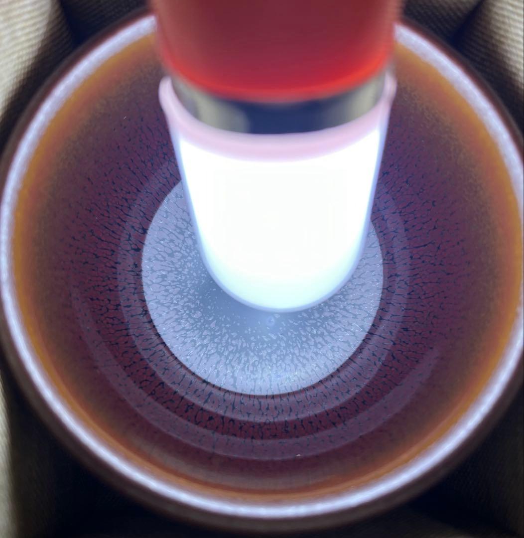 中国曜変天目茶碗2個セット　油滴天目　福建　建盏　建陽