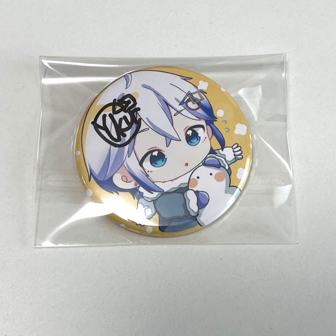 ゆーくり サイン入り 缶バッジ