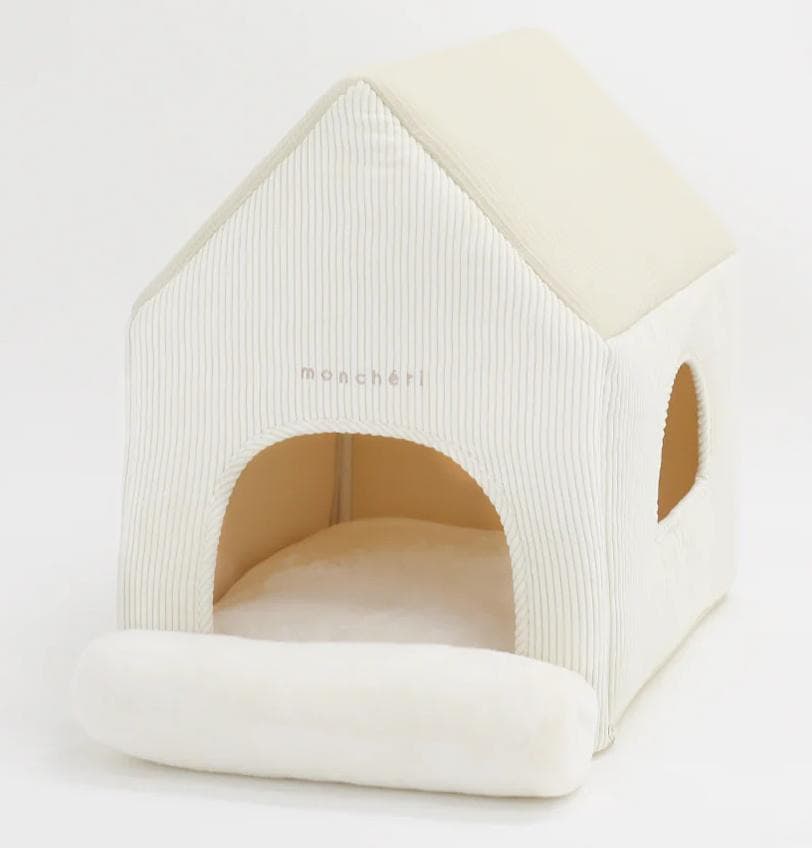 monchéri モンシェリ 小窓付きコーデュロイペットハウス 新品