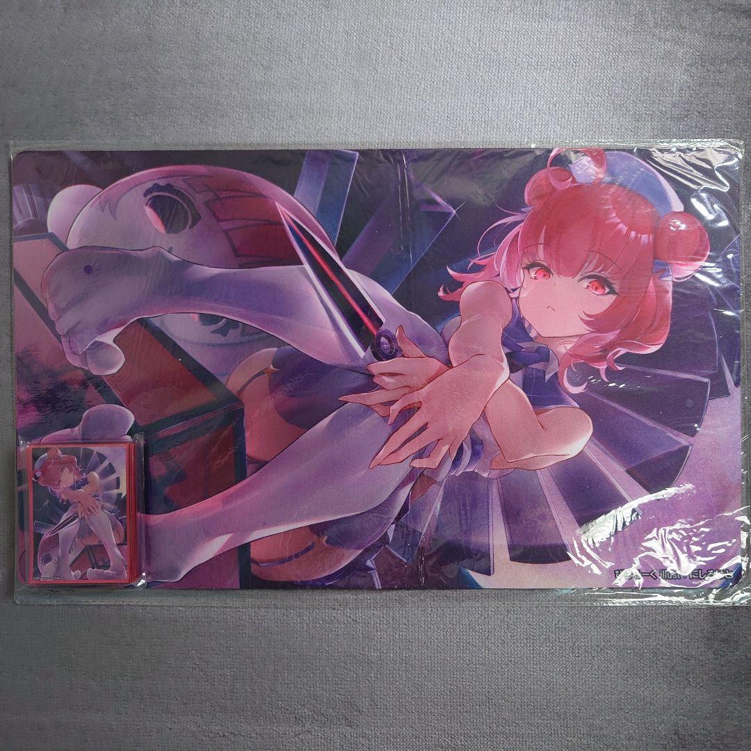 α2 ぶいすぽっ！ ぬいぐるみ&螺旋階段 夢野あかり スリーブ&プレイマット