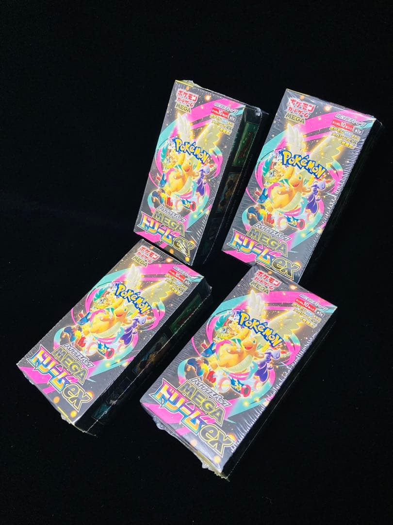 MEGAドリームex 【4箱】 ポケモンカードゲーム