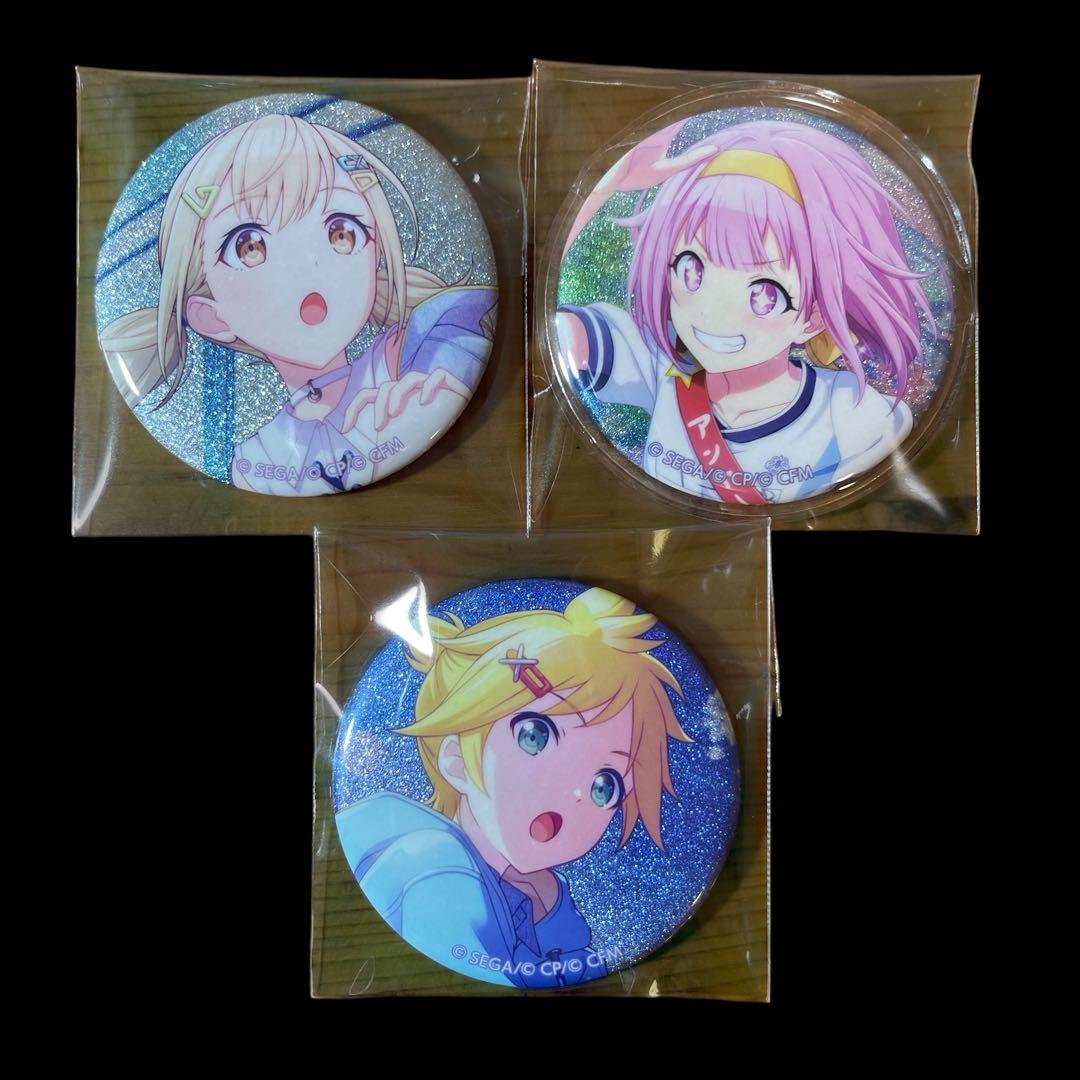 初音ミク プロジェクトセカイ ピンズ・缶バッジ •アクリルスタンド まとめ売り