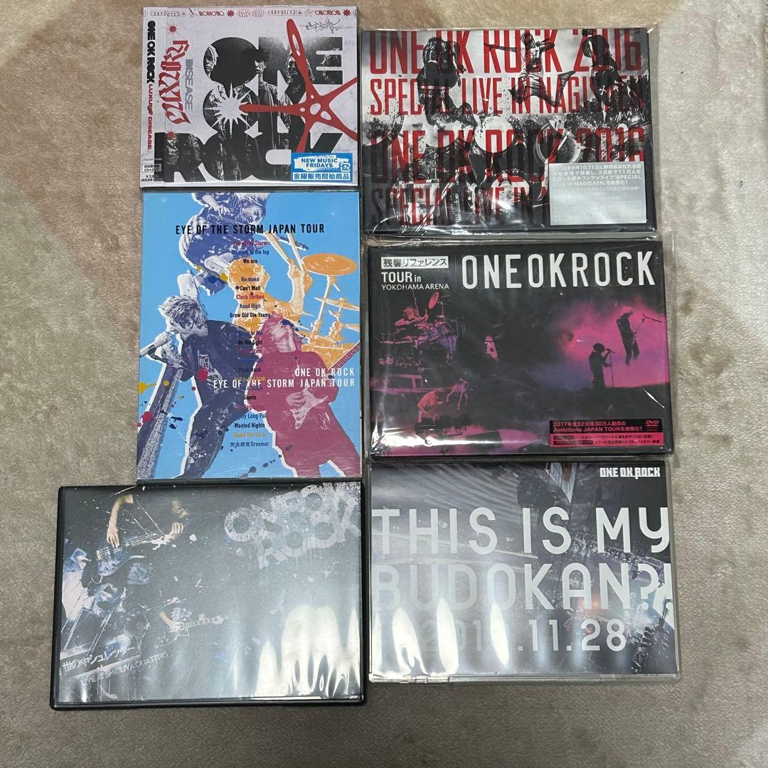 ONE OK ROCK DVD+CDセット値下げ中