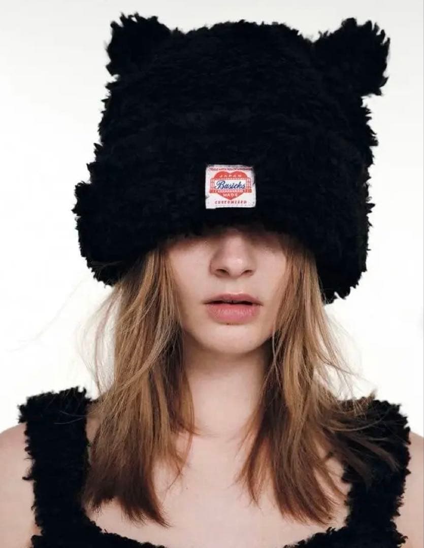 BASICKS ベーシックス Bear Beanie Sサイズ