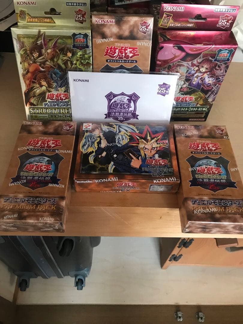 【遊戯王 新品未開封】25th 東京ドーム 決闘者伝説 限定グッズ まとめ売り