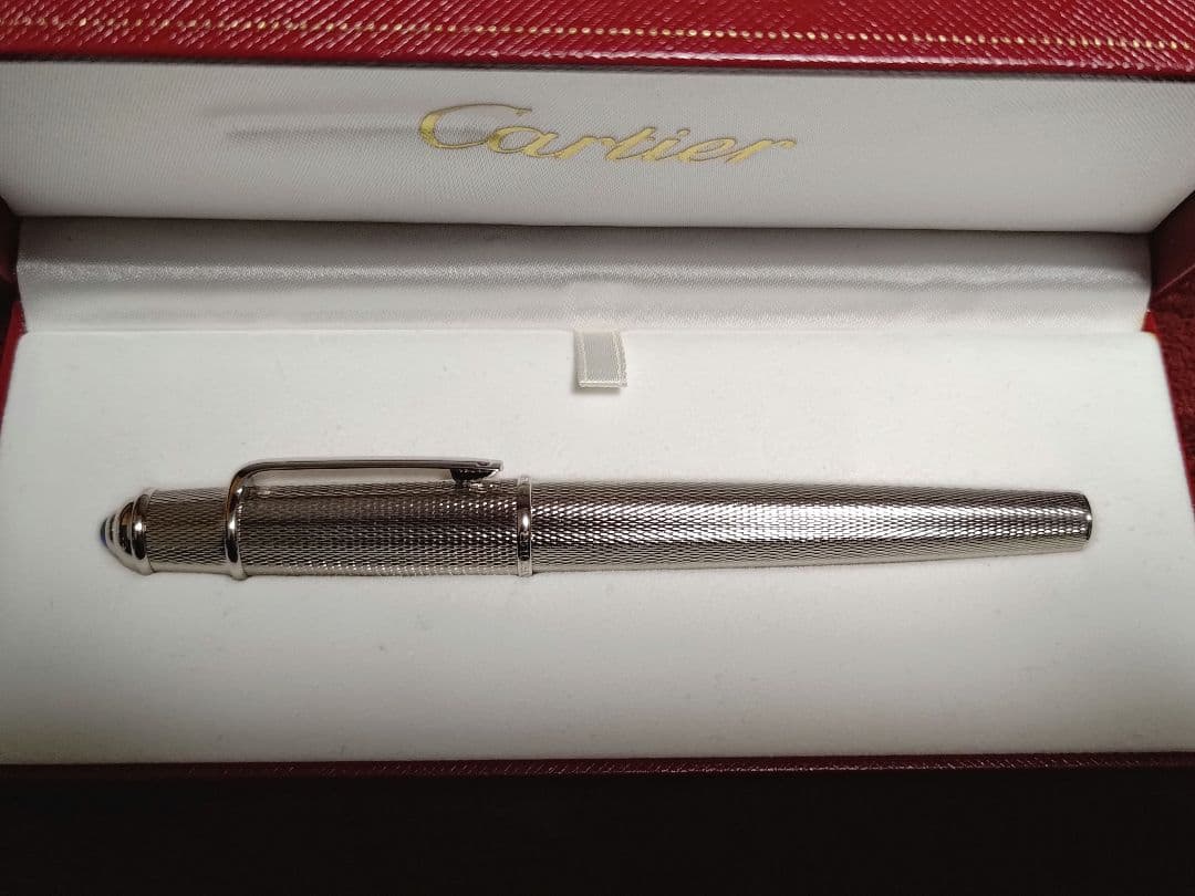 Cartier シルバー万年筆 ディアボロ 極美品