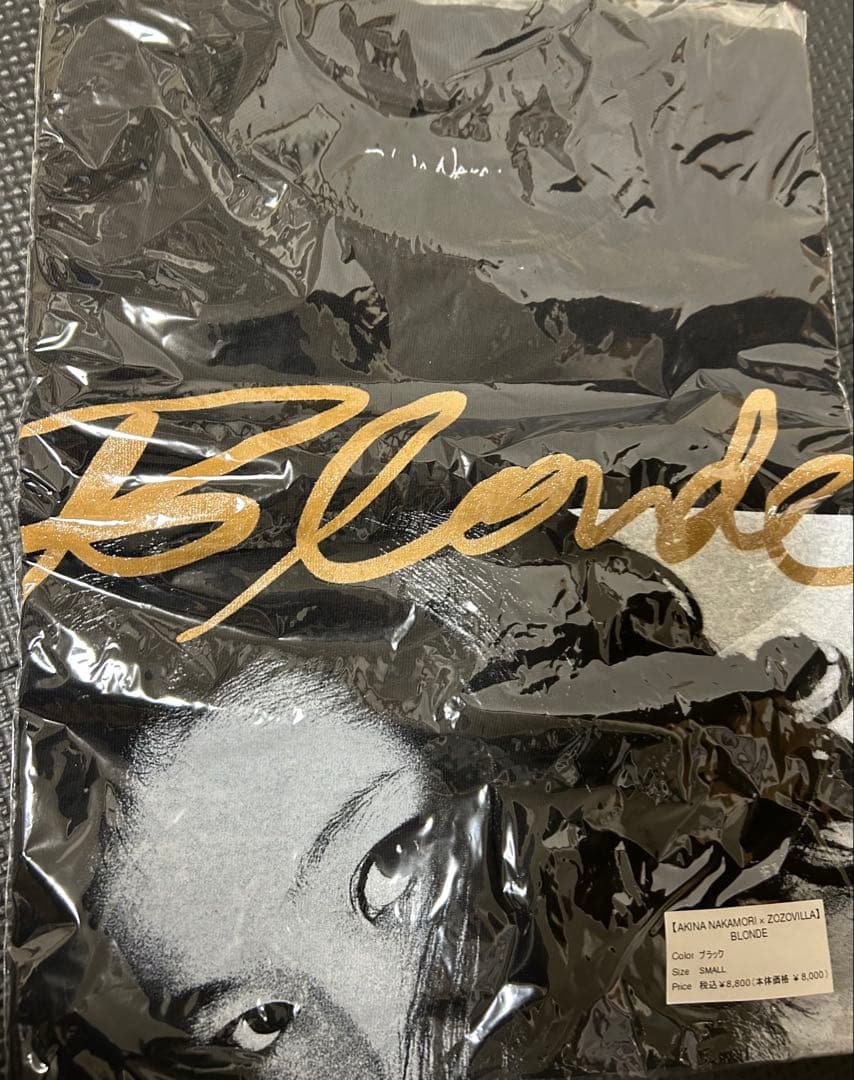 中森明菜　blonde ZOZOVILLA Tシャツ　Sサイズ