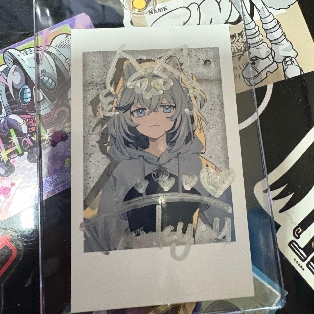 KMNZ TINA 直筆サイン入りフォトカード