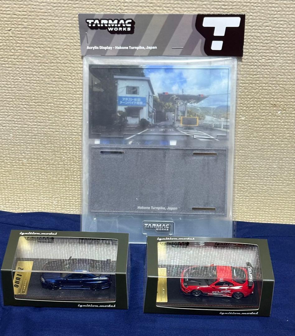 オートサロン限定TARMAC WORKS スープラ&GT-R アクスタセット