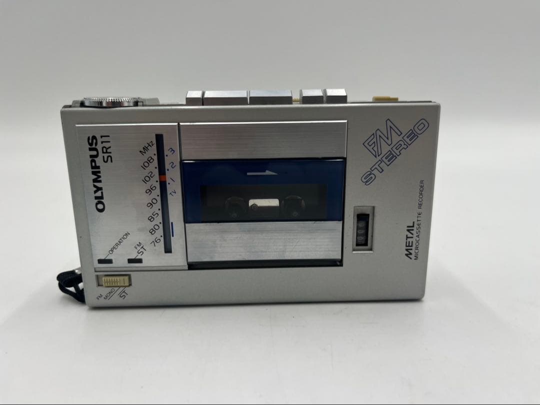 OLYMPUS オリンパス SR11 FMステレオ マイクロカセットレコーダー