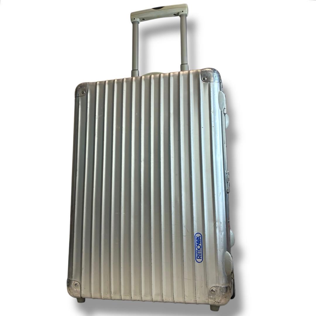 RIMOWA リモワ クラシックフライト 2輪97652廃盤 青ロゴ