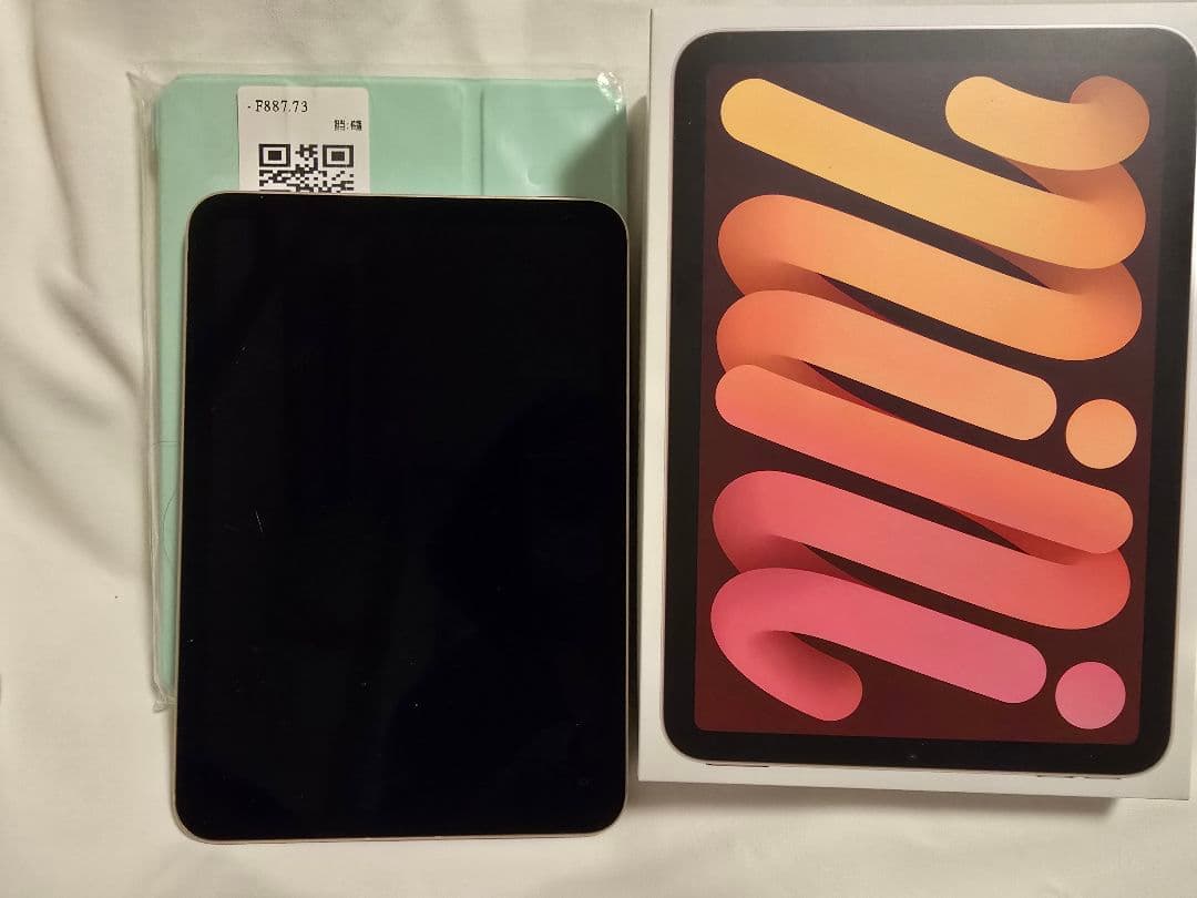 Apple iPad mini 第6世代 セルラー 64GB ピンク ケース付き