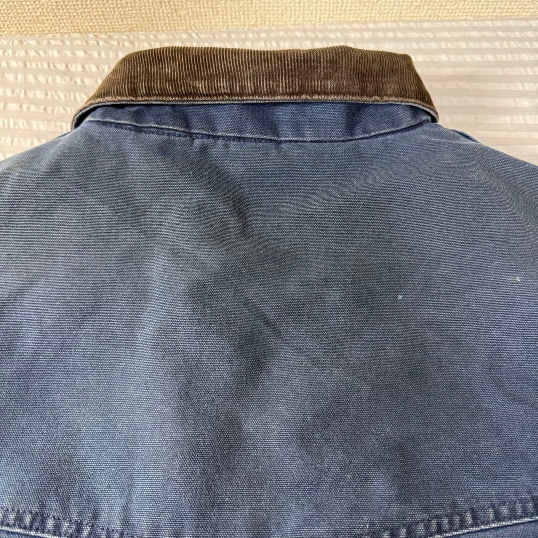 希少Carhartt サンタフェジャケットJ14 BLU 90s USA製