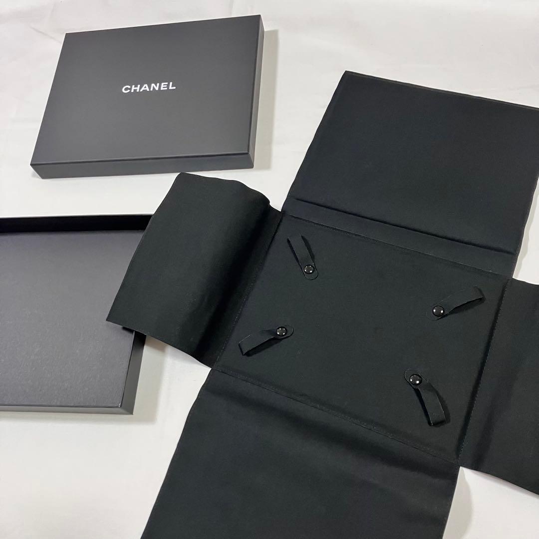 美品　シャネル　ネックレス　ロングネックレス　ケース　空箱　デニム