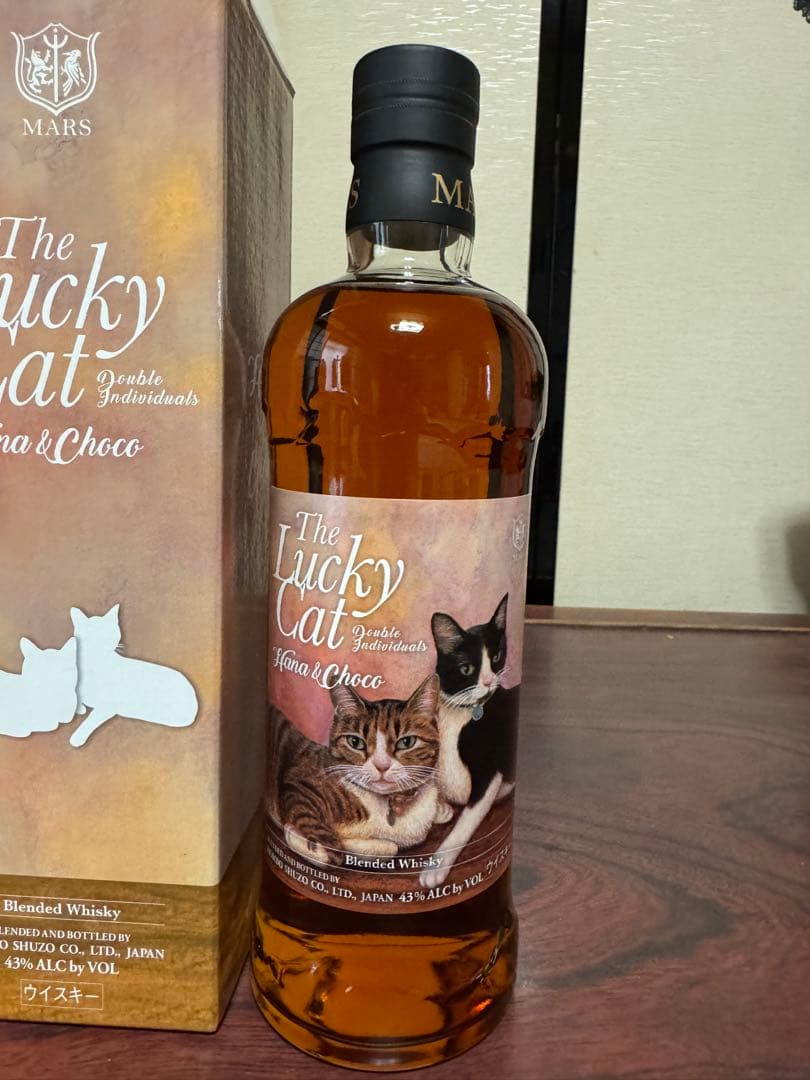ウイスキー MARS The Lucky Cat Hana & Choco