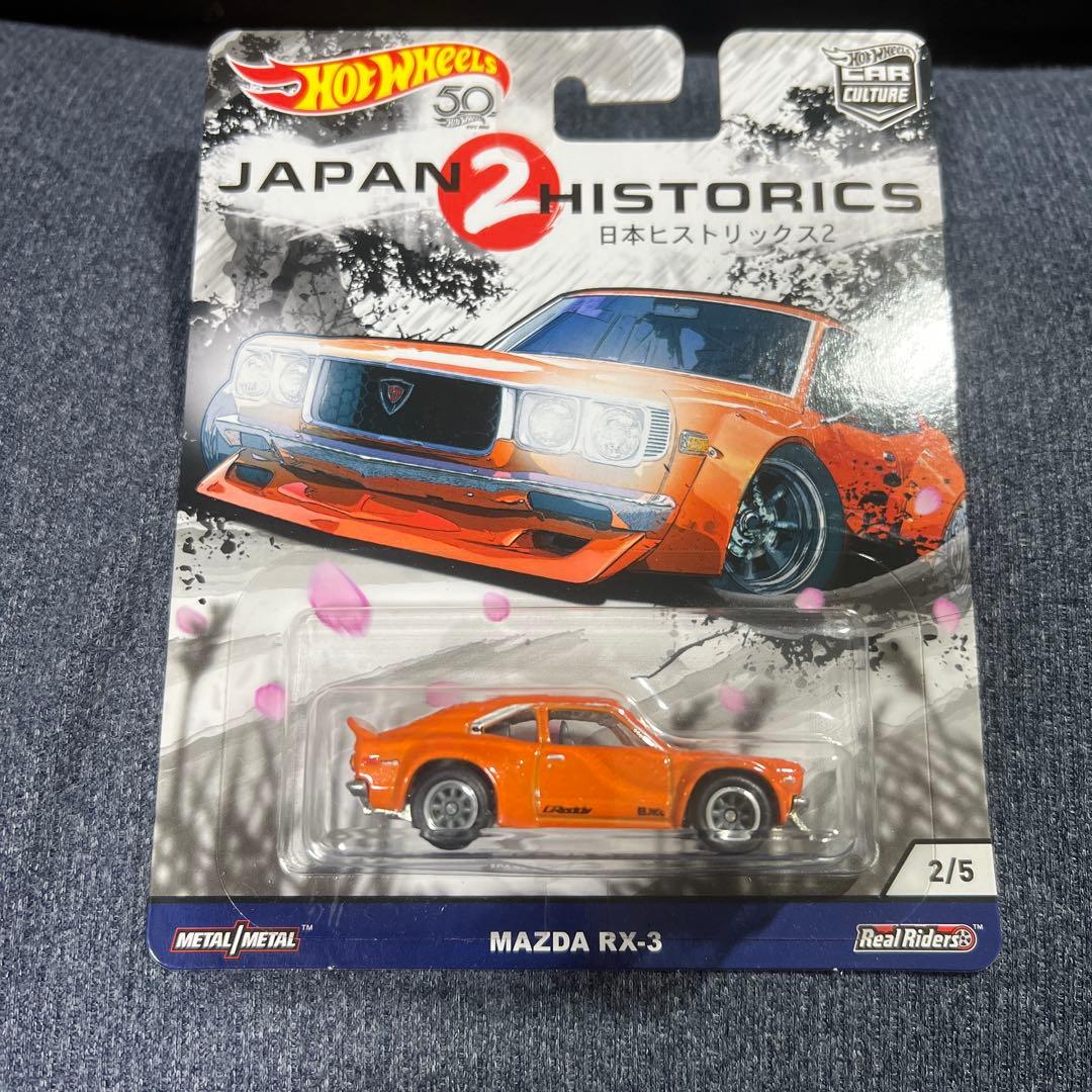 Hot Wheels MAZDA RX-3 オレンジ
