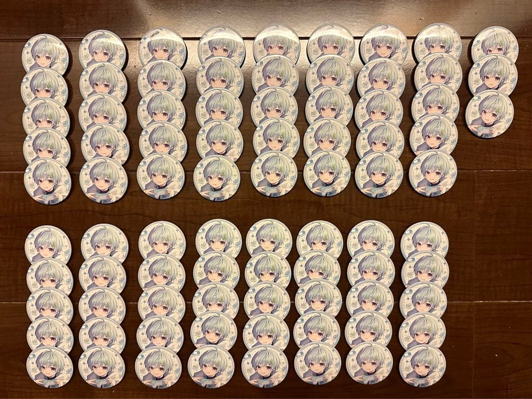 まひとくん。 2024 誕生日グッズ 等身 缶バッジ 83個セット