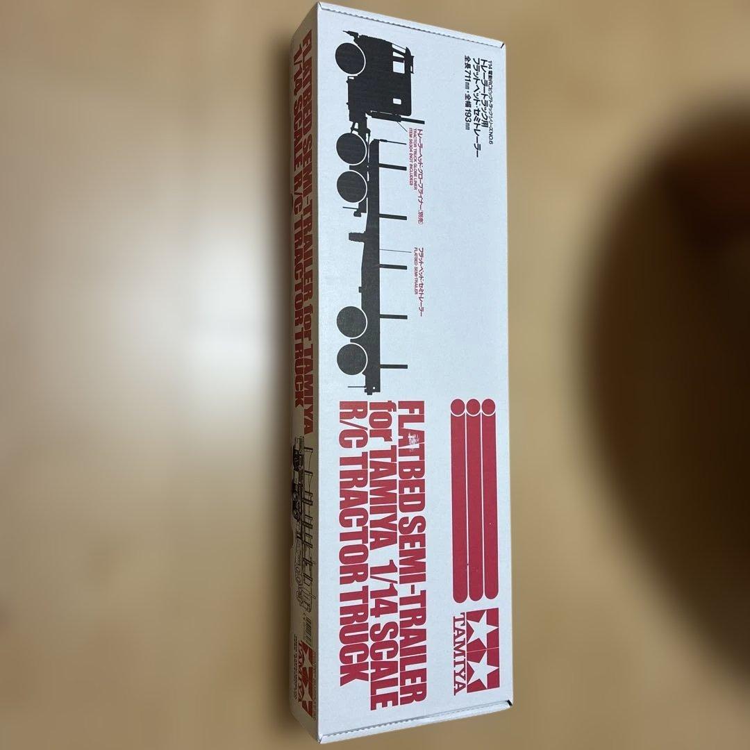 ホビーラジコン Tamiya 1/14 Scale Flatbed Semi-Trailer