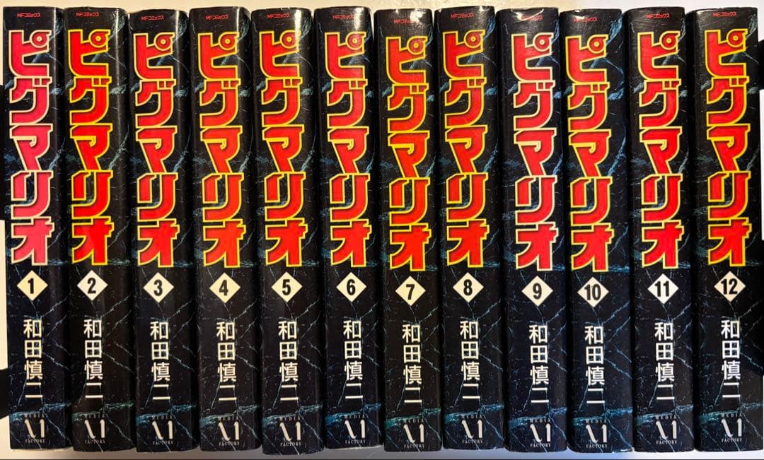 和田慎二　ピグマリオ 初版全12巻セット