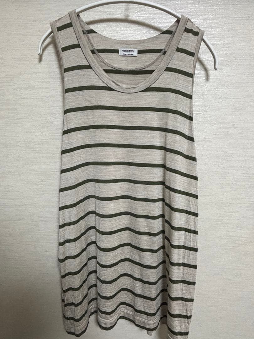 な*け様 MAATEE&SONS SILK 天竺 TANKTOP size 3
