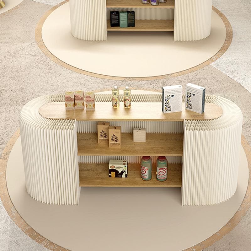 受付カウンター長さ180㎝高さ78㎝レジ 受付台テーブル折り畳み演説台おしゃれ