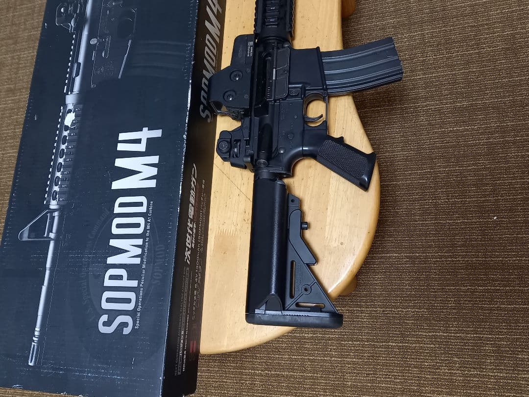 東京マルイ　 ソップモッド　ブラック セミオート/フルオート　ジャンク品