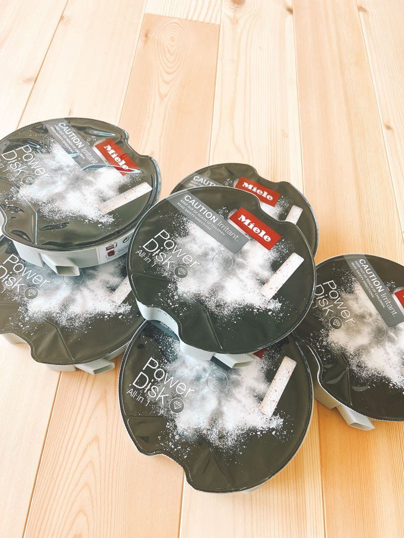 ミーレ食洗機用洗剤 PowerDisk 6個＋1個セット