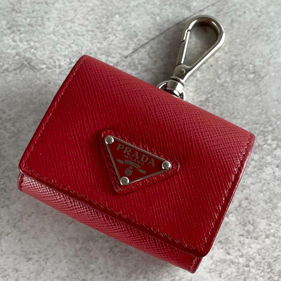 イヤホン PRADA Near Mint Leather Earphone Case